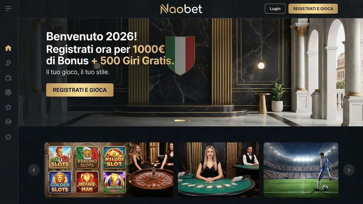 Registrazione con bonus