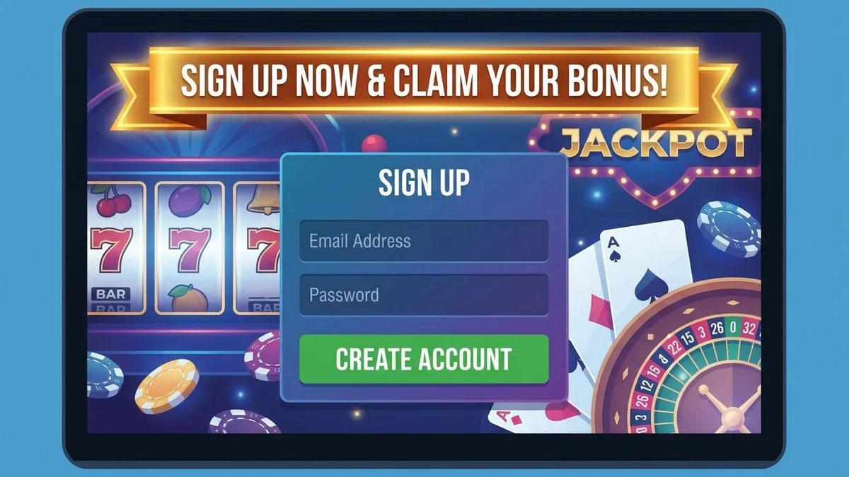 Registrazione con bonus